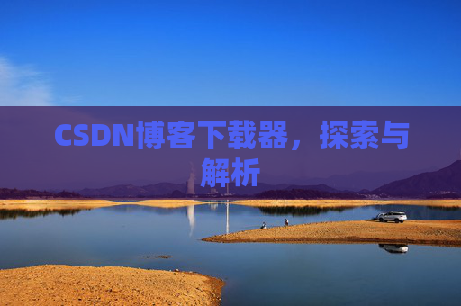 CSDN博客下载器，探索与解析